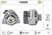 Valeo 746806 - CLASSIC ALTERNADOR PSA 'D'