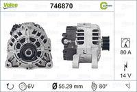 Valeo 746870 - CLASSIC ALTERNADOR CITROEN 'D'