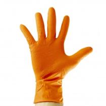 JBM 53553 - GUANTES NARANJAS DESECHABLES NITRIL