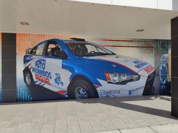 Inauguración de los Murales de la Nueva Tienda de AUTO RECAMBIOS MIGUEL